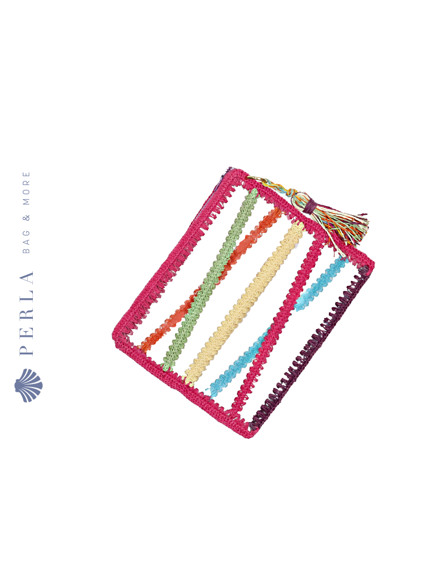 Jelly El Plaj Çantası-Fuşya