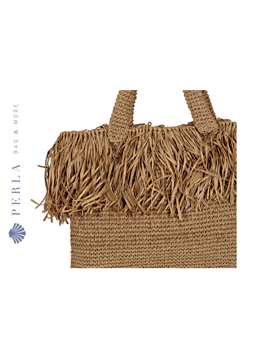Doris Plaj Çantası-Natural - Görsel 2